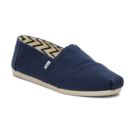 Erkek Espadril / Keten 10017660 Toms ALPARGATA ACLASS CANVAS Navy