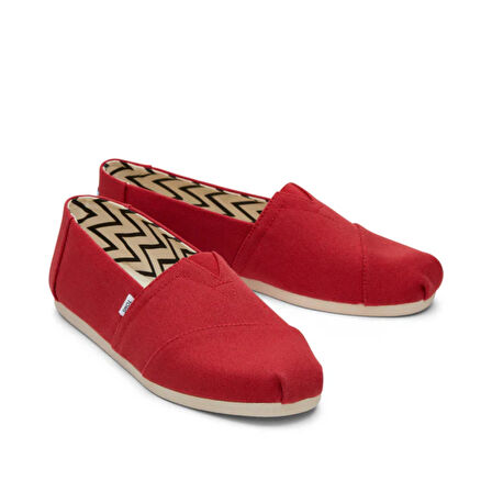 Erkek Espadril / Keten 10020857 10017665 10017676 10017670 10017679 Toms Alpargata Classic Recycled Cotton Canvas