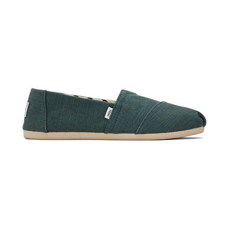 Kadın Espadril / Keten 10017719 Toms ALPARGATA CLASSIC Green