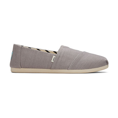 Kadın Espadril / Keten 10017741 Toms Alpargata Classic Heritage Canvas  Grey
