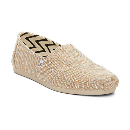 Kadın Espadril / Keten 10018279 Toms ALPARGATA Heritage Canvas Natural Natural Undyed