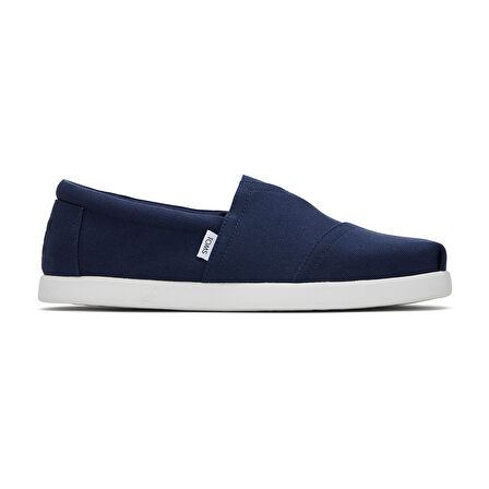Erkek Espadril / Keten 10019858 Toms ALPARGATA RECYCLED COTTON Navy