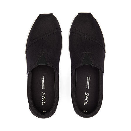 Erkek Espadril / Keten 10019864 Toms ALP  Recycled Cotton Black