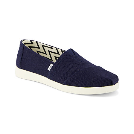 Kadın Espadril / Keten 10021571 Toms ALPARGATA CANVAS WM ALPLUS ESP  Navy