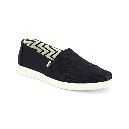 Kadın Espadril / Keten 10021574 Toms ALPARGATA Heritage Canvas Black