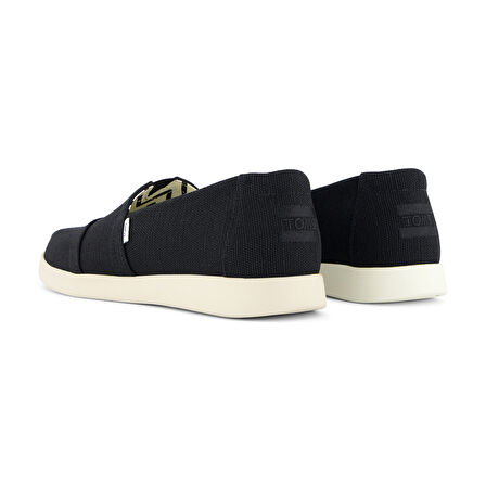 Kadın Espadril / Keten 10021574 Toms ALPARGATA Heritage Canvas Black