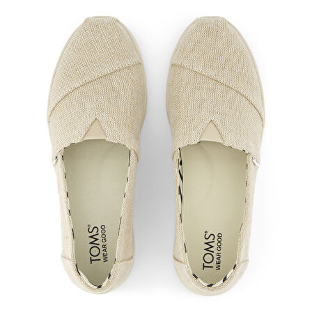 Kadın Espadril / Keten 10021576 10021575 10021571 10021572 10021574 10021577 10021925 Toms Alpargata Plus Heritage Canvas