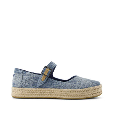Kadın Espadril / Keten 10021878 10021863 10021873 Toms Carolina MaryJane Espadrille