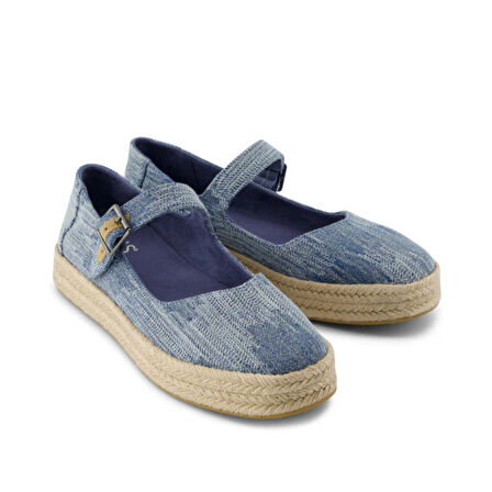 Kadın Espadril / Keten 10021878 10021863 10021873 Toms Carolina MaryJane Espadrille