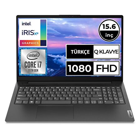 Lenovo V15 G2 82KB00CBTX Dahili Ekran Kartı Paylaşımlı Intel Core i7 1165G7 8 GB DDR4 512 GB 15.6 inç Full HD Freedos Notebook Dizüstü Bilgisayar