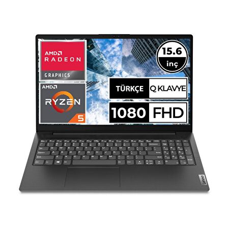 Lenovo V15 82KD0042TX Dahili Ekran Kartı Paylaşımlı Ryzen 5 5500U 8 GB DDR4 256 GB 15.6 inç Full HD Freedos Notebook Dizüstü Bilgisayar