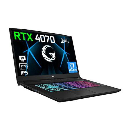 Game Garaj Slayer3 QHD 10XL-4070 C3 i7-13700H 64GB 2TB SSD RTX4070 17.3" FHD IPS 240Hz DOS + Çanta