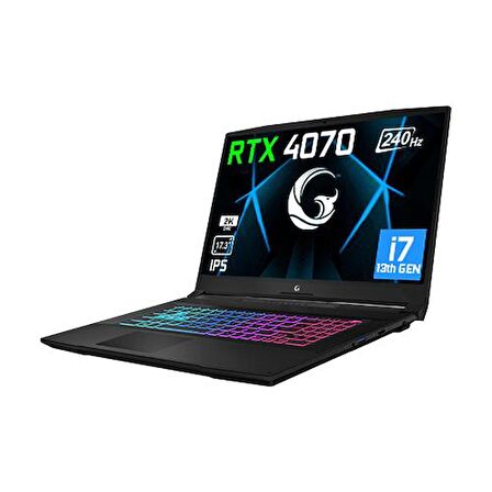 Game Garaj Slayer3 QHD 10XL-4070 C3 i7-13700H 64GB 2TB SSD RTX4070 17.3" FHD IPS 240Hz DOS + Çanta