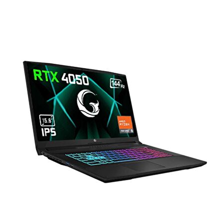 Game Garaj Slayer R5-4050 C1 AMD Ryzen 5 7535HS 16GB RAM 500GB SSD RTX4050 15.6" FHD IPS 144Hz FreeDOS Dizüstü Bilgisayar + Çanta