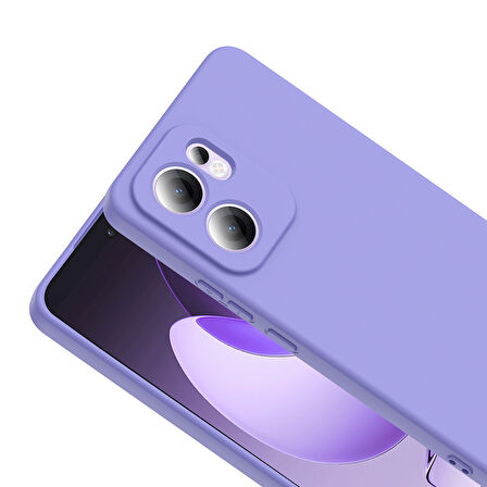 Gpack Oppo Reno 13F uyumlu Kılıf Mara Lansman Soft Silikon İçi Kadife