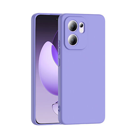 Gpack Oppo Reno 13F uyumlu Kılıf Mara Lansman Soft Silikon İçi Kadife