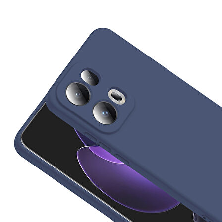 Gpack Oppo Reno 13 Pro uyumlu Kılıf Mara Lansman Soft Silikon İçi Kadife