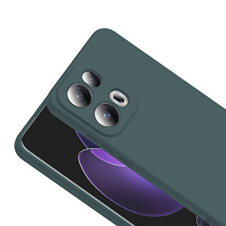 Gpack Oppo Reno 13 Pro uyumlu Kılıf Mara Lansman Soft Silikon İçi Kadife