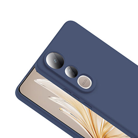 Gpack Vivo V50 Lite uyumlu Kılıf Mara Lansman Soft Silikon İçi Kadife