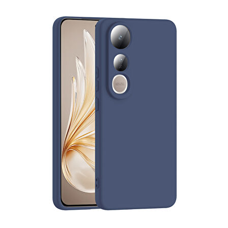 Gpack Vivo V50 Lite uyumlu Kılıf Mara Lansman Soft Silikon İçi Kadife