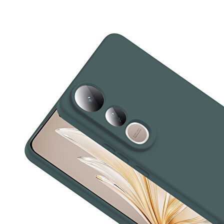 Gpack Vivo V50 Lite uyumlu Kılıf Mara Lansman Soft Silikon İçi Kadife