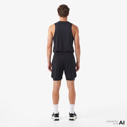 Salomon S/LAB Ultra 2IN1 Erkek Siyah Koşu Şortu
