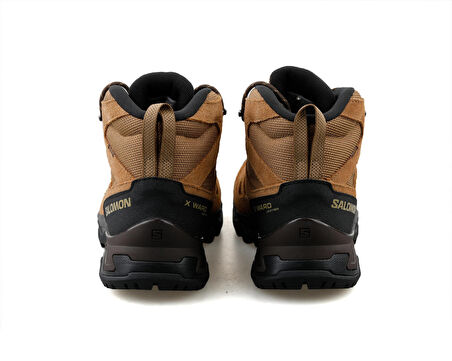 Salomon X Ward Leather Mid Gtx Erkek Trekking Bot Ve Ayakkabısı L47181800 Kahverengi