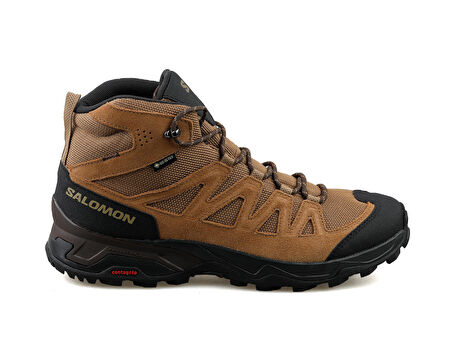 Salomon X Ward Leather Mid Gtx Erkek Trekking Bot Ve Ayakkabısı L47181800 Kahverengi