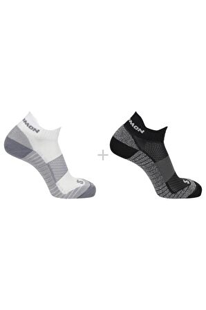 Salomon LC2093600 Aero Ankle 2-Pack Unisex Çorap