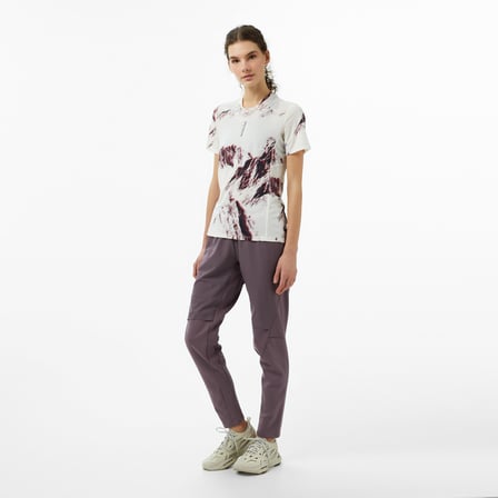Salomon Runlife Pant Kadın Mor Pantolon