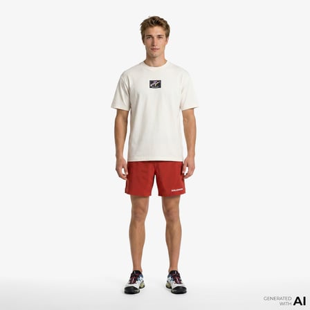 Salomon Cross 5 Erkek Kırmızı Koşu Şortu