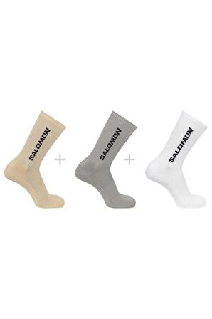 Salomon LC2169500 Everyday Crew 3-Pack Unisex Çorap