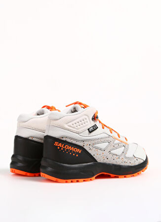 Salomon Beyaz - Turuncu Erkek Çocuk Outdoor Ayakkabısı L47187400 OUTWAY MID CSWP JUNIOR