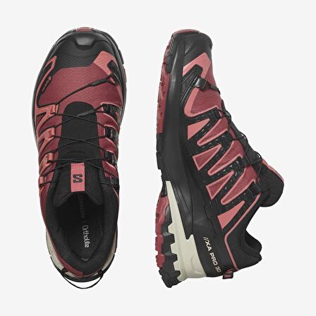 Salomon XA PRO 3D V9 GTX W KIRMIZI Kadın Koşu Ayakkabısı