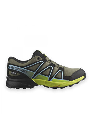 Salomon 474578 Speedcross Cswp Outdoor Siyah-Sarı Çocuk Ayakkabı