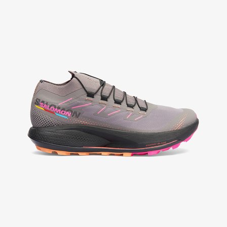 Salomon Pulsar Trail Kadın Gri Koşu Ayakkabısı