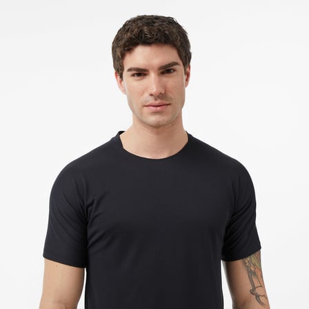 Salomon Sense Aero Erkek Siyah T-Shirt