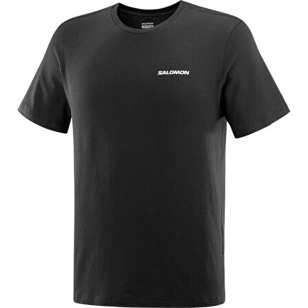 Salomon GRAPHIC PERF SS TEE M SİYAH Erkek Tshirt