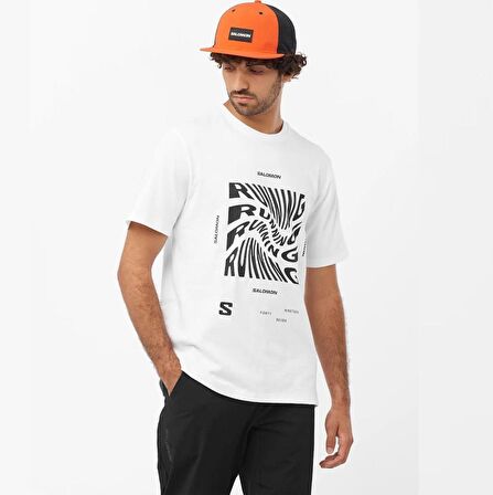 Salomon Running Graphic SS Tee Erkek T-Shirt