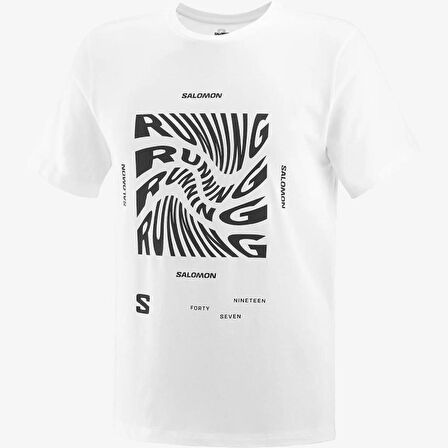 Salomon Running Graphic SS Tee Erkek T-Shirt
