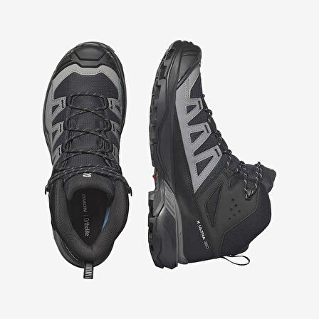 Salomon 474476 X Ultra 360 Mid GTX Black/Magnet/Pewter Erkek Outdoor Bot