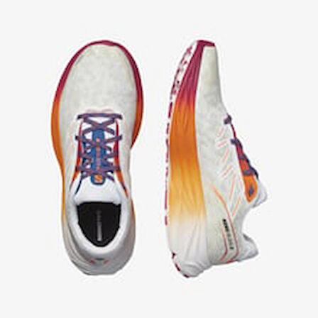 SALOMON AERO GLIDE 2 ISD L47467200 ERKEK White/Dragon Fire/Vivacious (45 1/3)