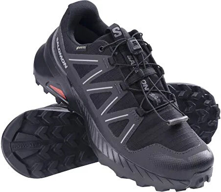 Salomon Speedcross Peak Gore-tex Black/black/phantom Kdn Patika Koşusu Ayakkabısı L47603500