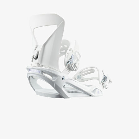 Salomon Spell Unisex Beyaz Snowboard Bağlama Ekipmanı