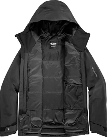 Salomon LC2353200 Highland Jacket PrimaLoft® Thermoplume Yalıtımı Kayak Mont Erkek Mont