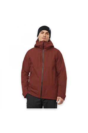 Salomon Lc2272400 Transfer Puff Jacket M Mont Bordo Erkek Mont