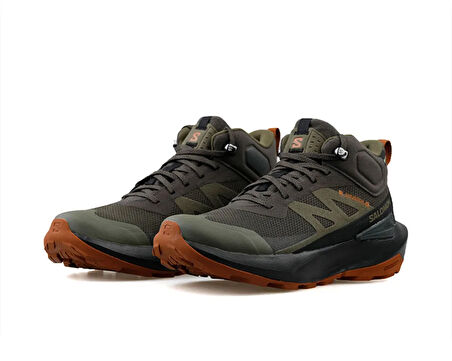 Salomon Elixir Activ Mid Gtx Erkek Outdoor Ayakkabısı L47560300 Haki