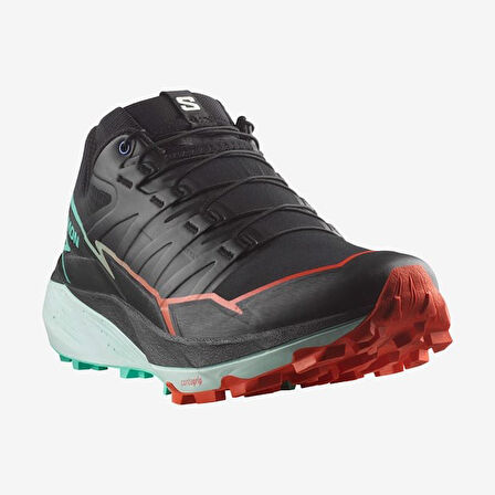 Salomon 475609 Thundercross Black/Cherry Tomato/Electric Green Erkek Outdoor Ayakkabı