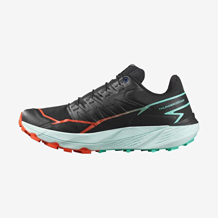 Salomon 475609 Thundercross Black/Cherry Tomato/Electric Green Erkek Outdoor Ayakkabı