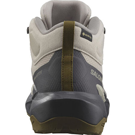 Salomon 475642 Elixir Activ Mid GTX W Silver Cloud/Nine Iron/Gothic Olive Kadın Outdoor Bot